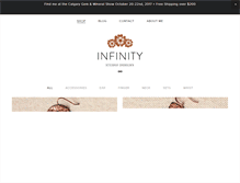 Tablet Screenshot of infinitystudiodesigns.com